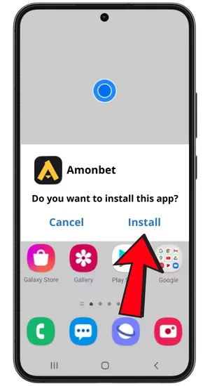 Install casino app on Android