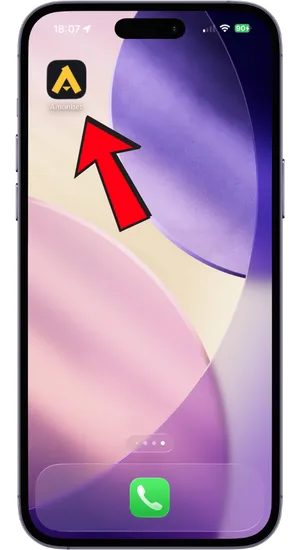 Open casino shortcut on iOS